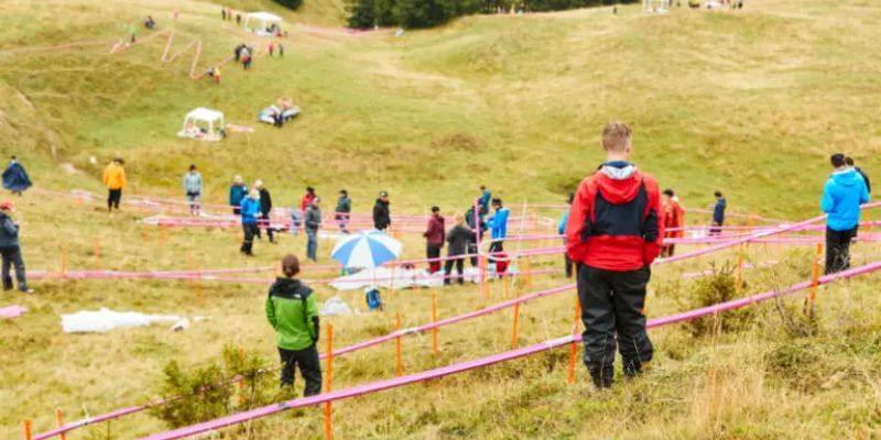 An image of The Marble Run of Flumserberg is the longest iconic marble racing track.