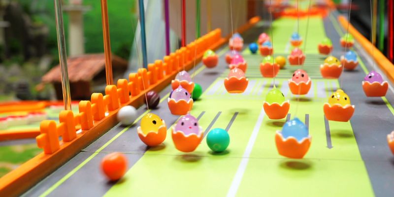 An image of Obstacles at Marble Magic tracks