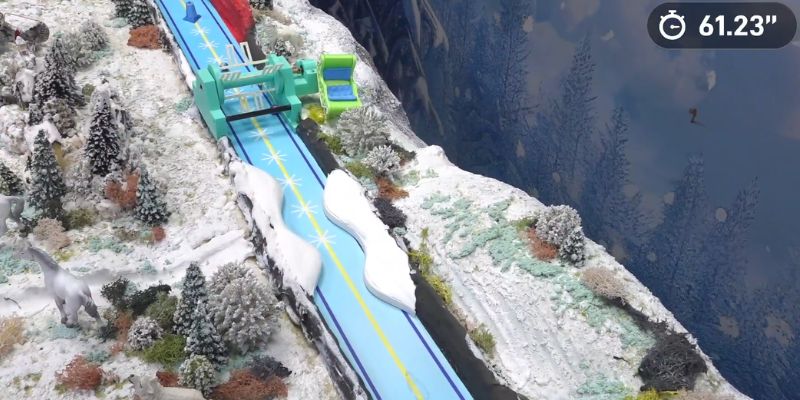 An image of Marble snow raceway