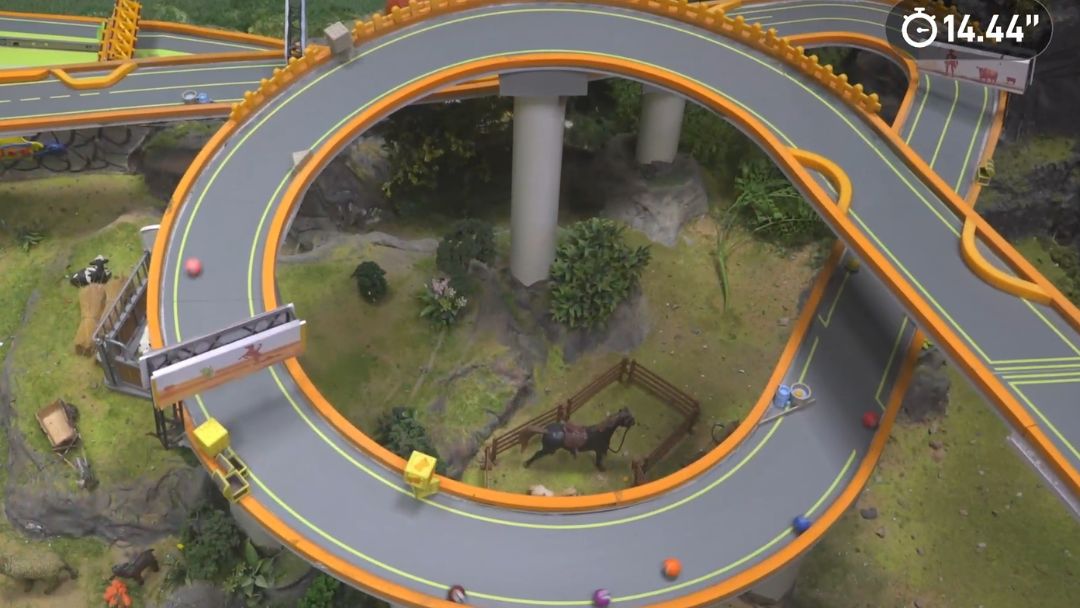 An image of Pirelli Speedway 360-degree turn