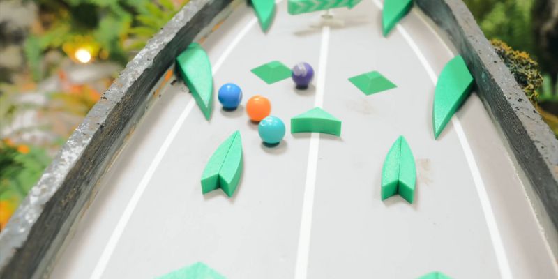 An image of Marble run gravity and physics
