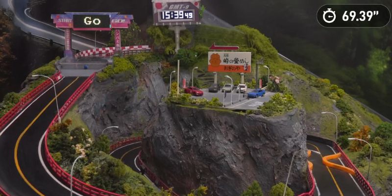 An image of Mountain classic start second lap