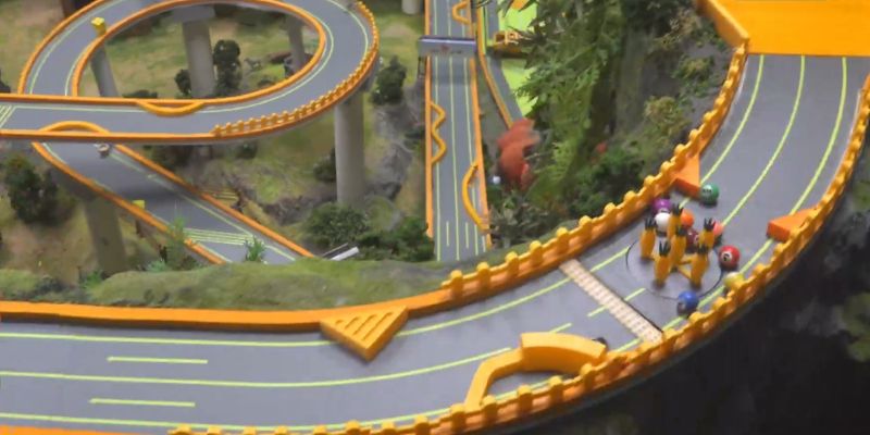 An image of Pirelli Speedway rotating cacti