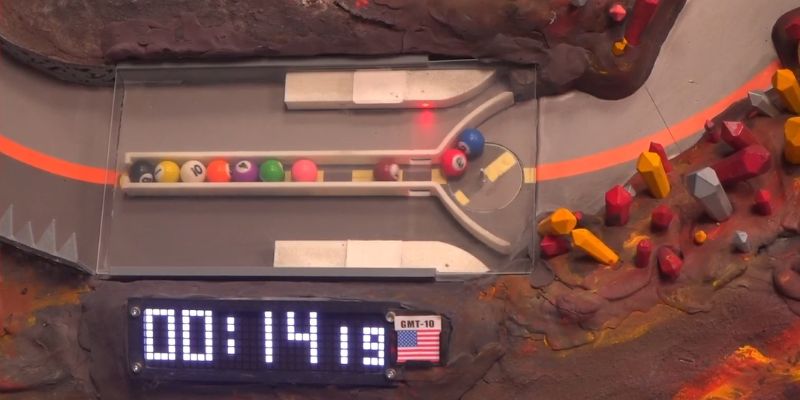 An image of Super marble race