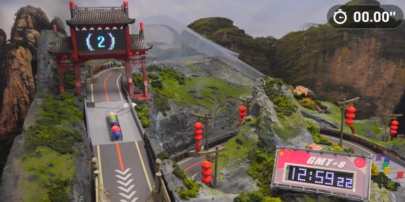 An image of Chinese stone forest starting point