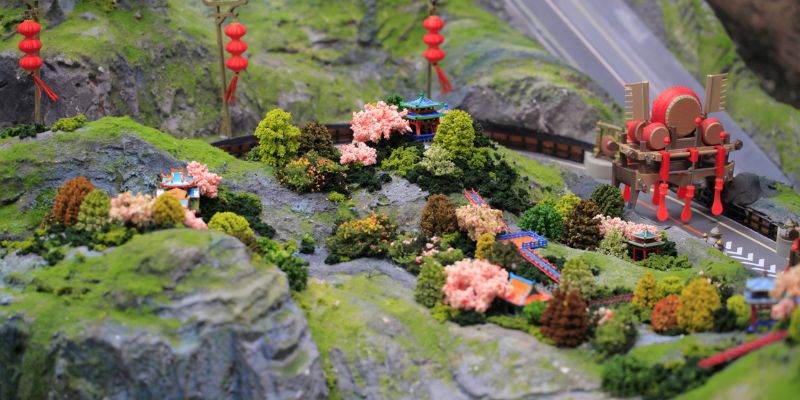 An image of Chinese stone forest track