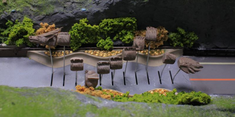 An imageo of The golden dragon path