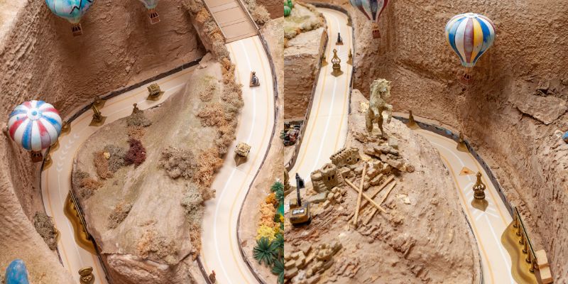 An imagee of Emirates desert final stretch