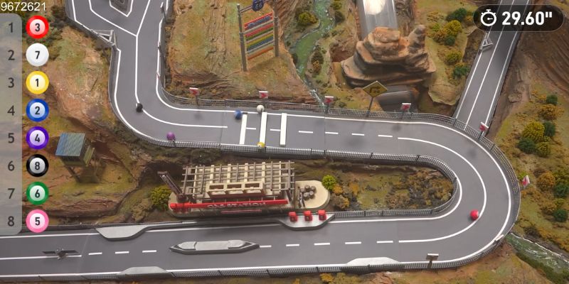 An image of Construction zone dropbar gate