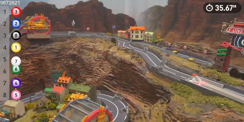 An image of Construction zone final lift