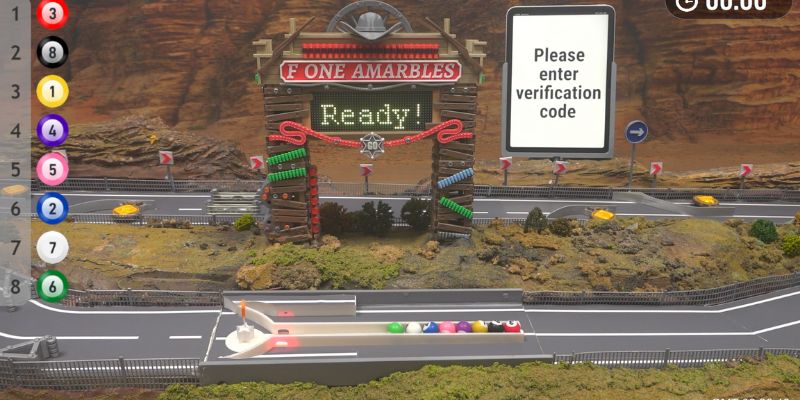 An image of Construction zone starting point