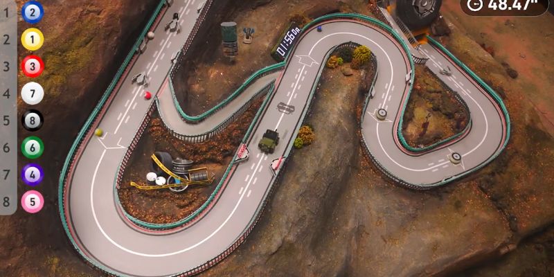 An image of Track H lemans shortcut