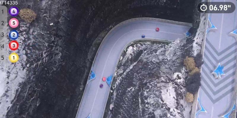 An image of Track J swiss alps second stretch