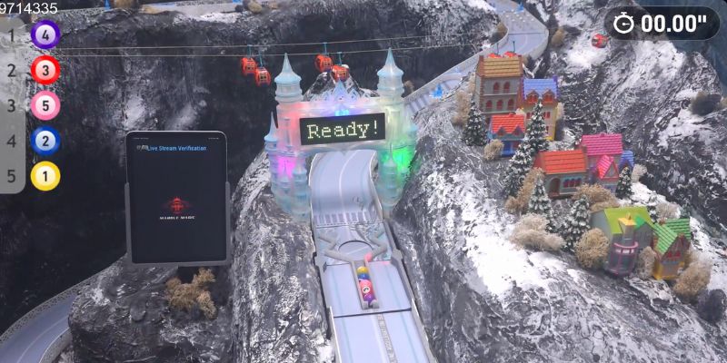 An image of Track J swiss alps starting point