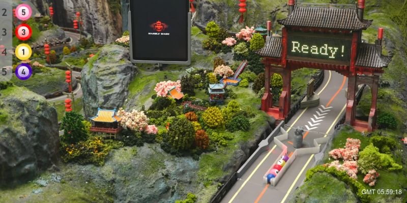 An image of Track K Chinese Stone Forest starting point