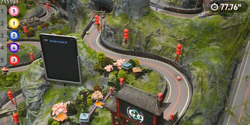 An image of Track K chinese stone forest last stretch